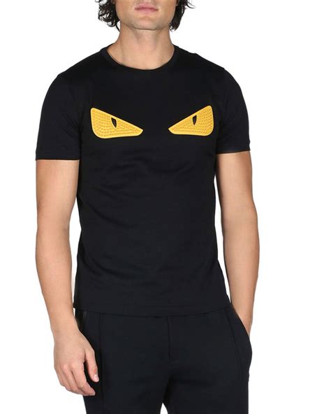 fendi boys t shirt|fendi eyes t shirt men's.